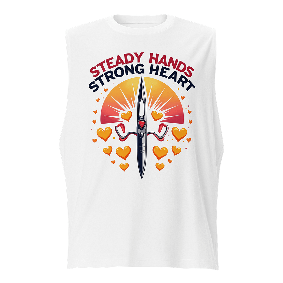 Steady Hands, Strong Heart Muscle Tank product image (1)