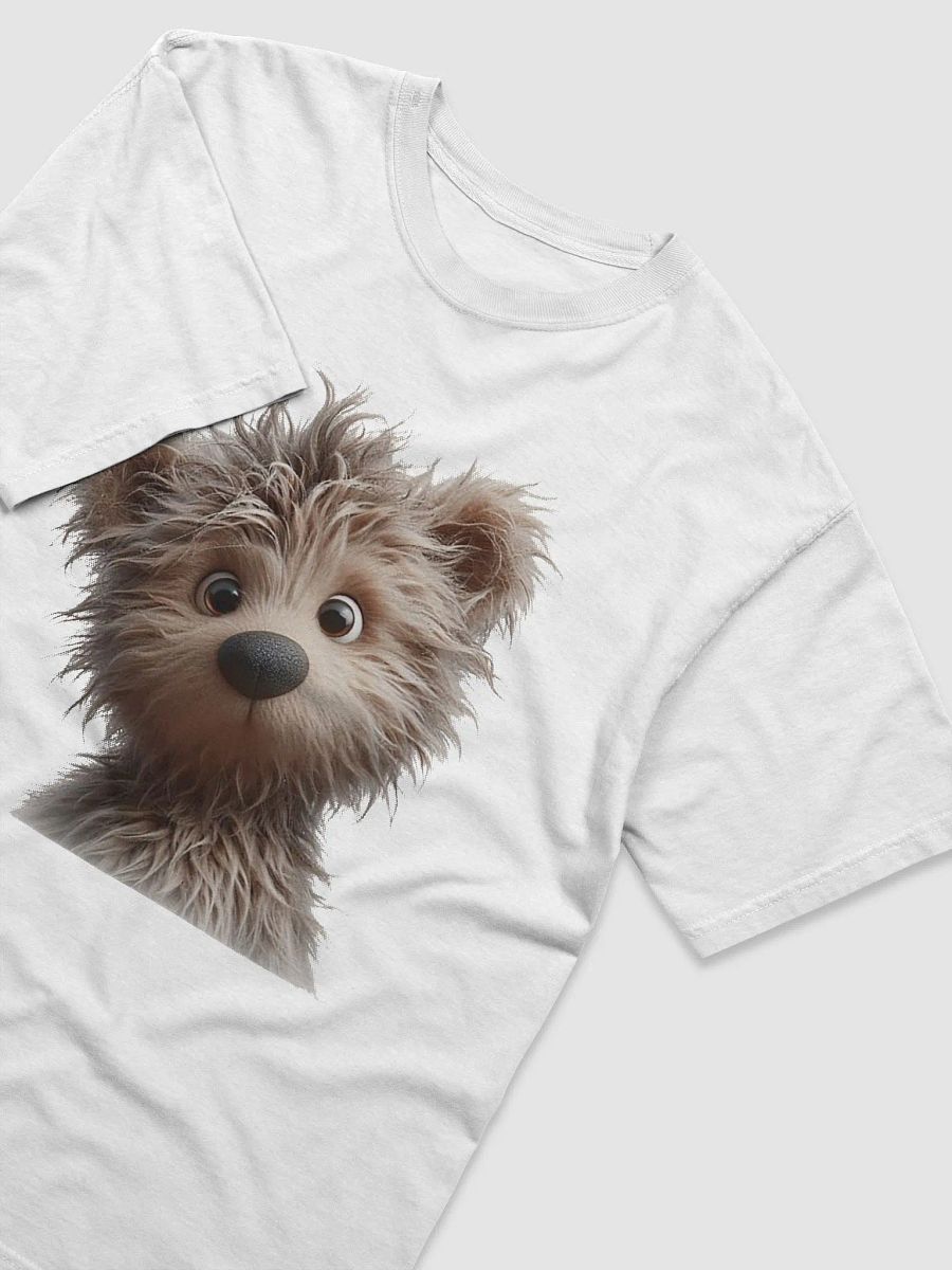 Surprised Teddy Bear #Humorous Heavyweight White T-Shirt product image (3)