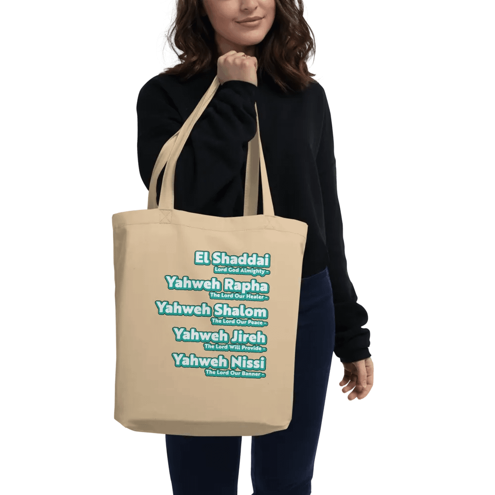 Yahweh Is Our... | Cotton Tote product image (2)