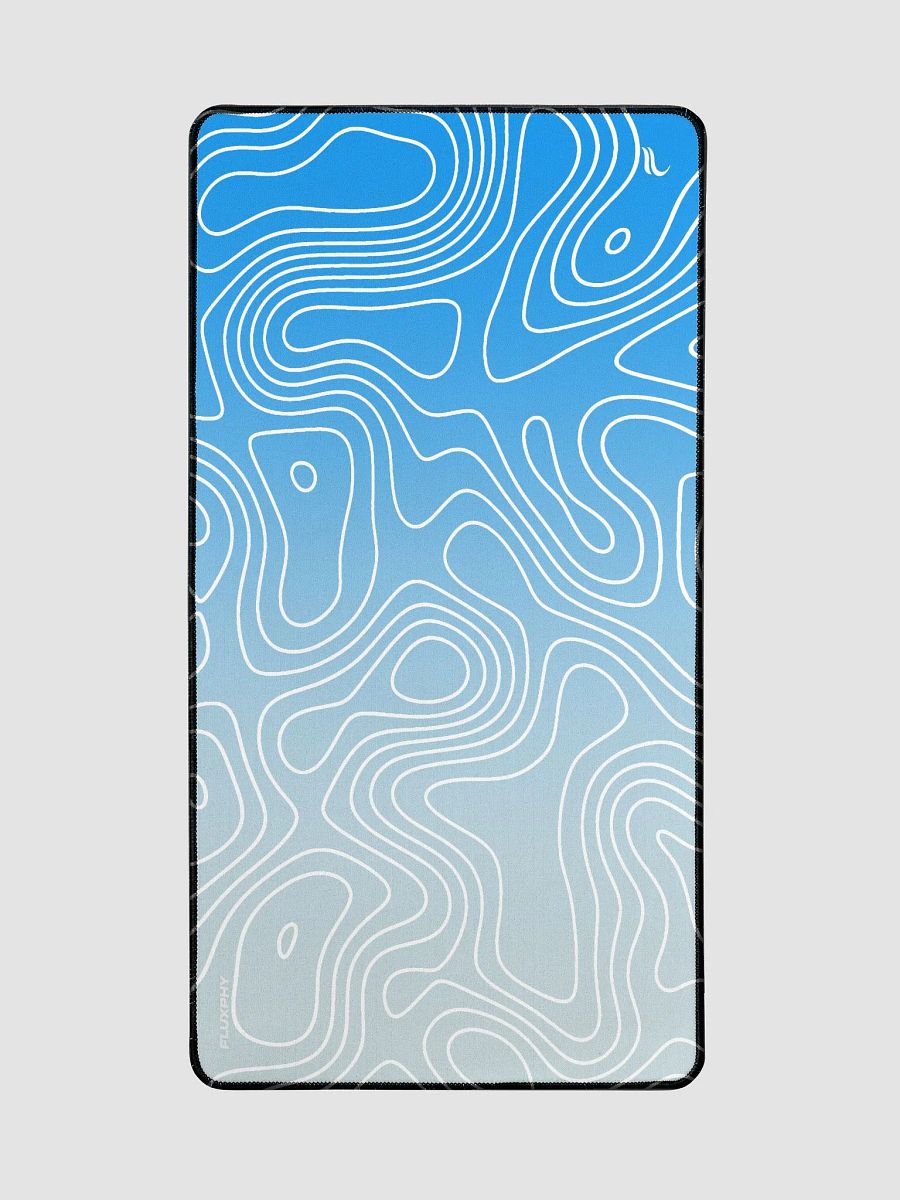Aqua Topography Mousepad by Fluxphy product image (2)