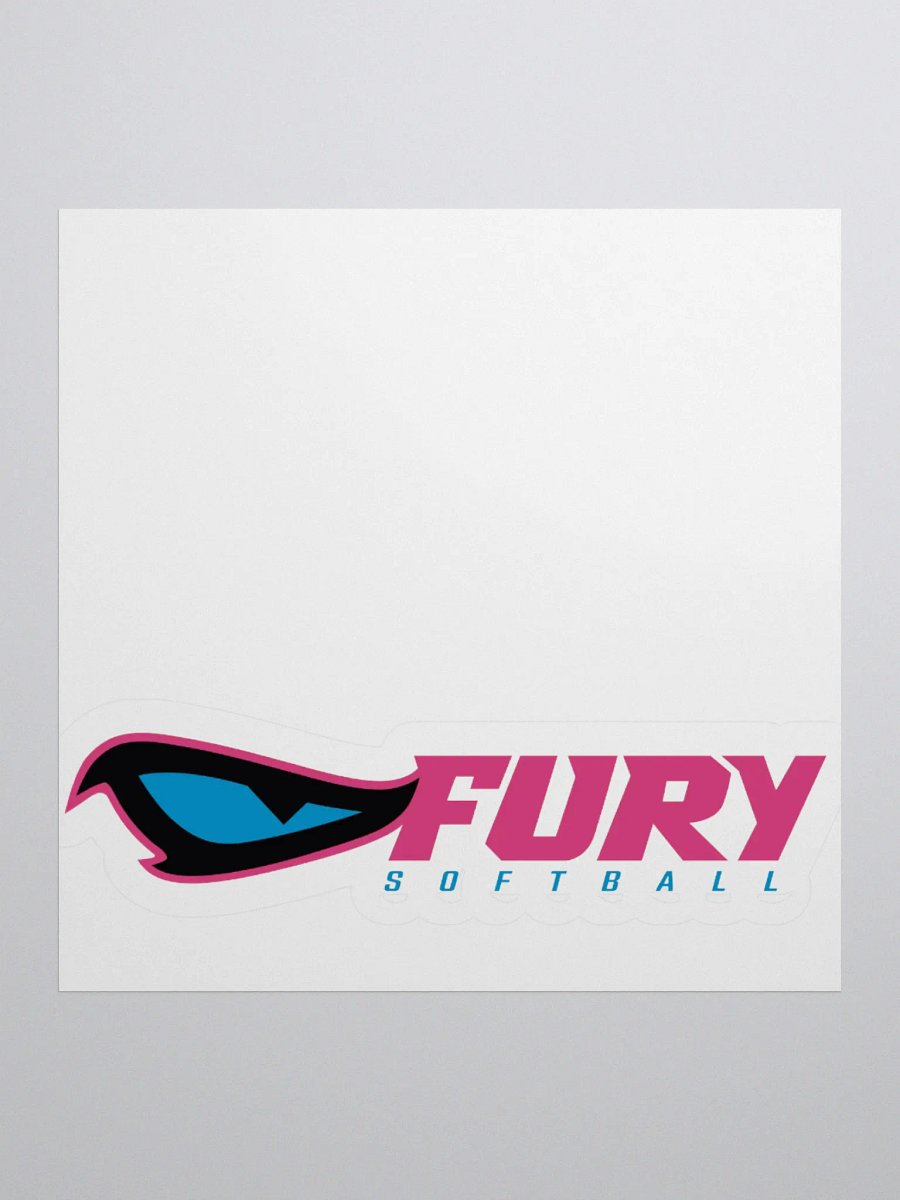 Fury Softball Eye Logo Stickers product image (2)