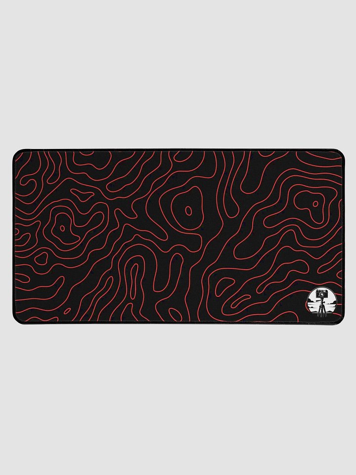 red/black damascus deskpad product image (1)