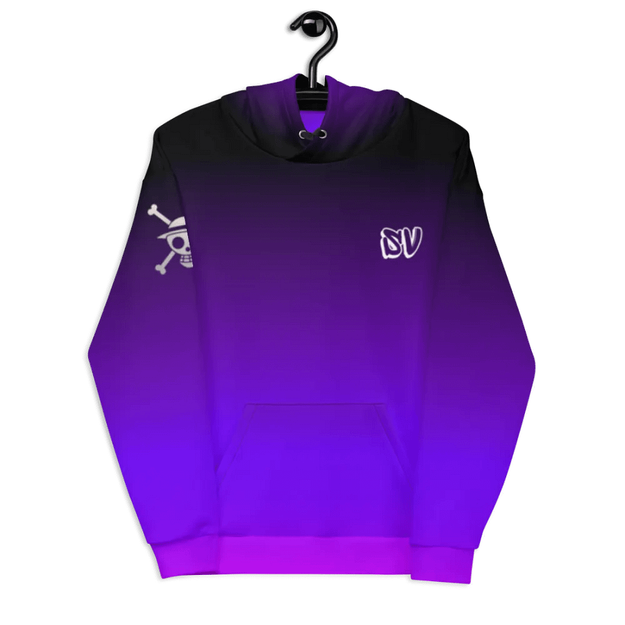 STRAIGHT VIBIN NEON COLOR FADE STYLE LUFFY HOODIE product image (2)