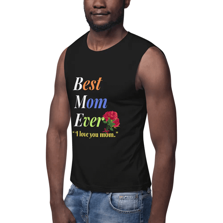 Best Mom Ever Bella+Canvas Muscle Tank product image (2)