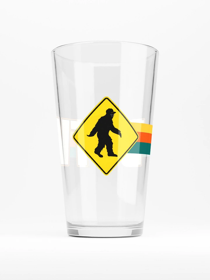 BCTV Oldschool Logo Wrap Pint Glass product image (1)