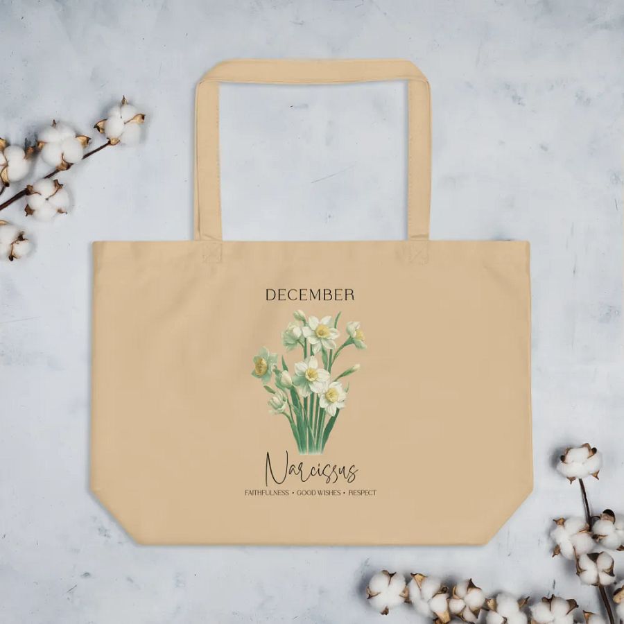 December Narcissus Tote product image (3)