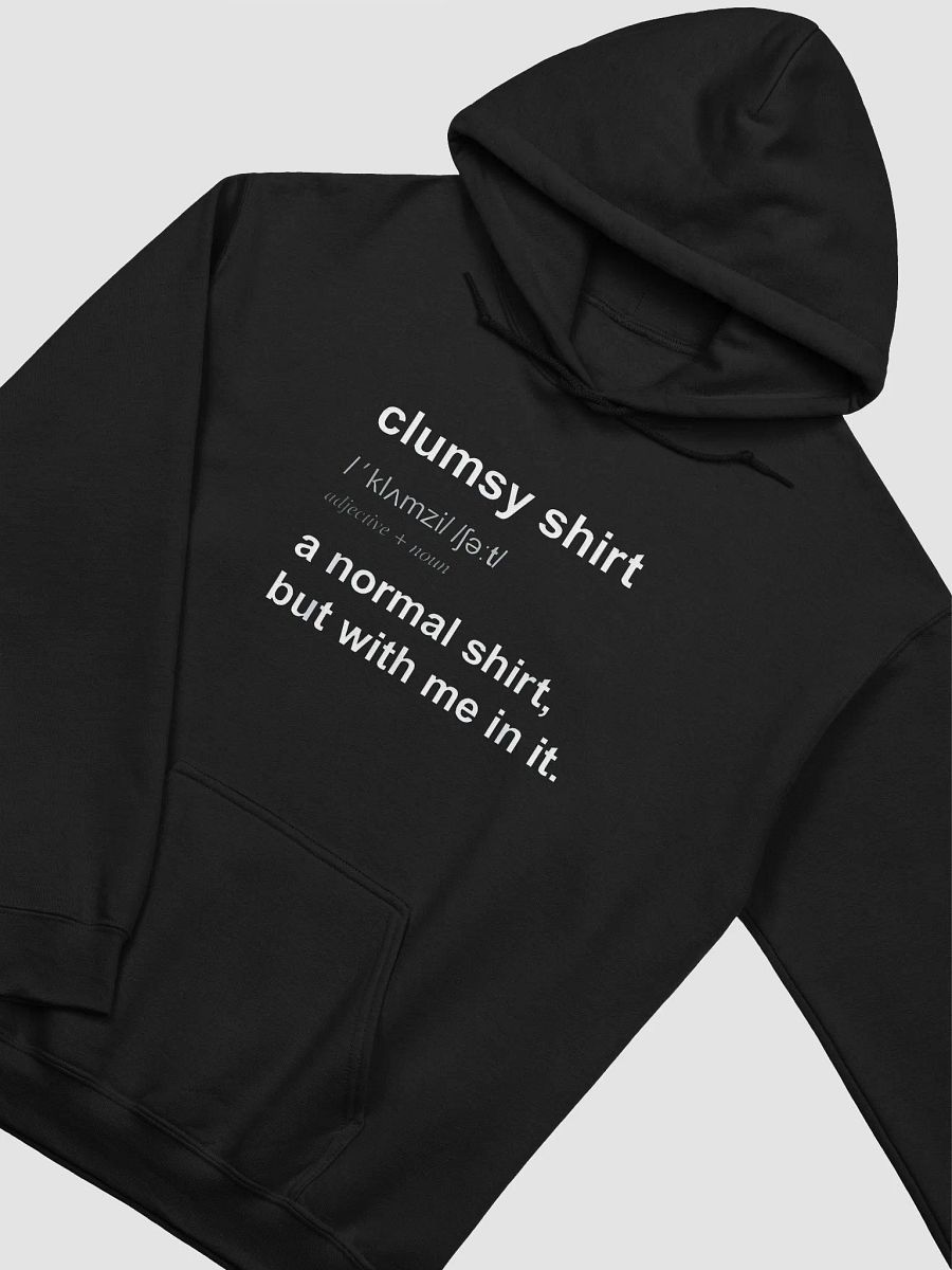 Clumsy Shirt Definition Hoodie product image (2)