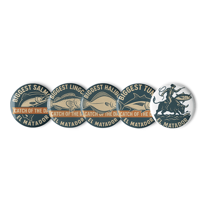 Biggest Catch Pins product image (1)