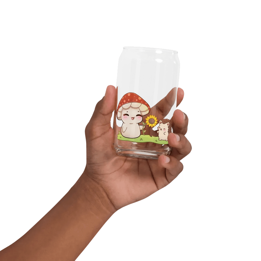 Mushie Hedgehog Can-Shaped Glass product image (3)