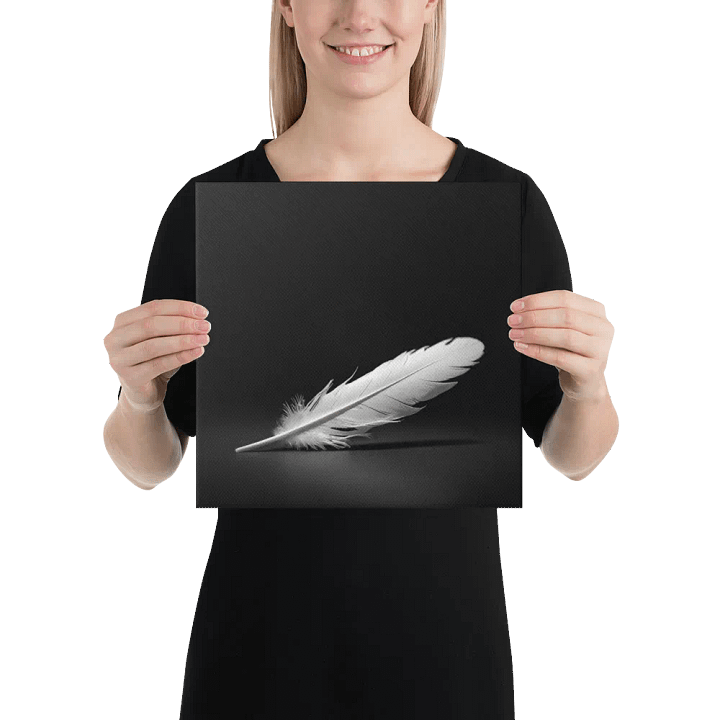 Ethereal Feather Canvas product image (2)