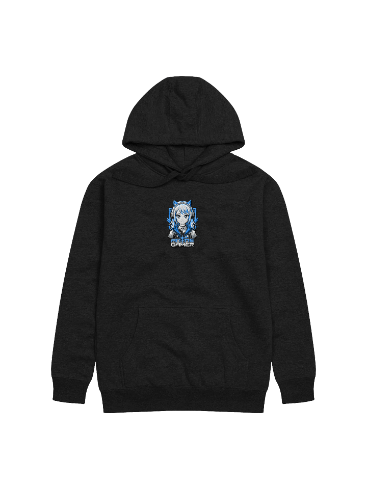 Anime Gamer Center Embroidered Hoodie product image (1)
