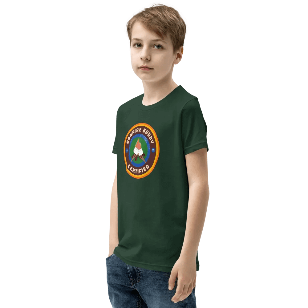 Bonfire Buddy Certified Youth T-Shirt (Premium Quality) product image (3)