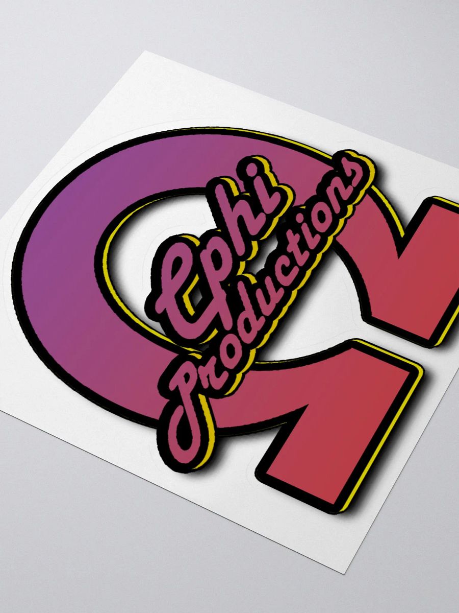 Kiss Cut Cphi Productions Sticker product image (3)