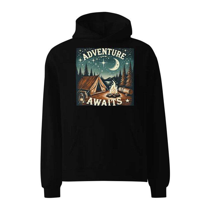 Adventure Awaits Unisex Oversized Hoodie product image (1)