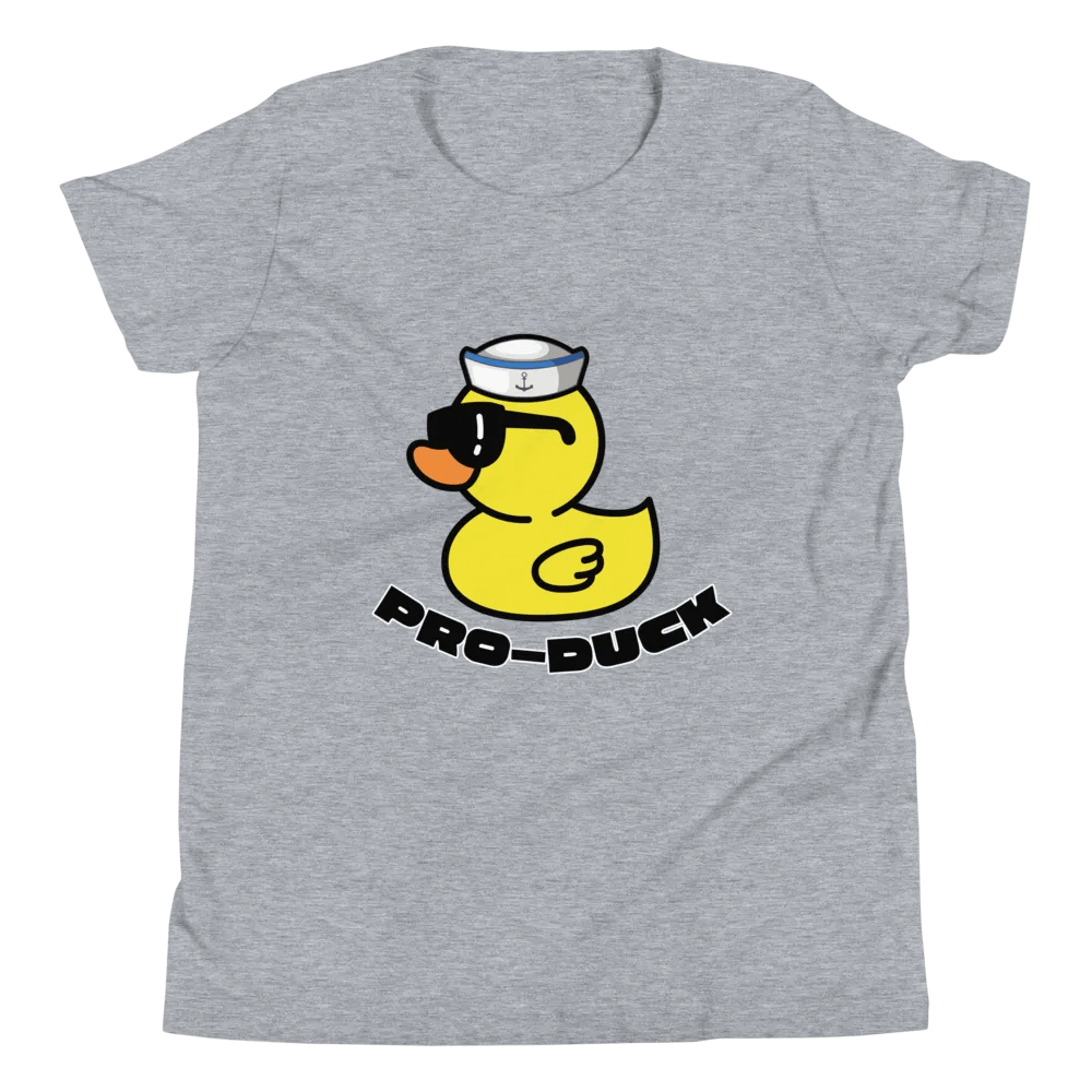 Youth Pro-Duck T-Shirt - Gray product image (1)