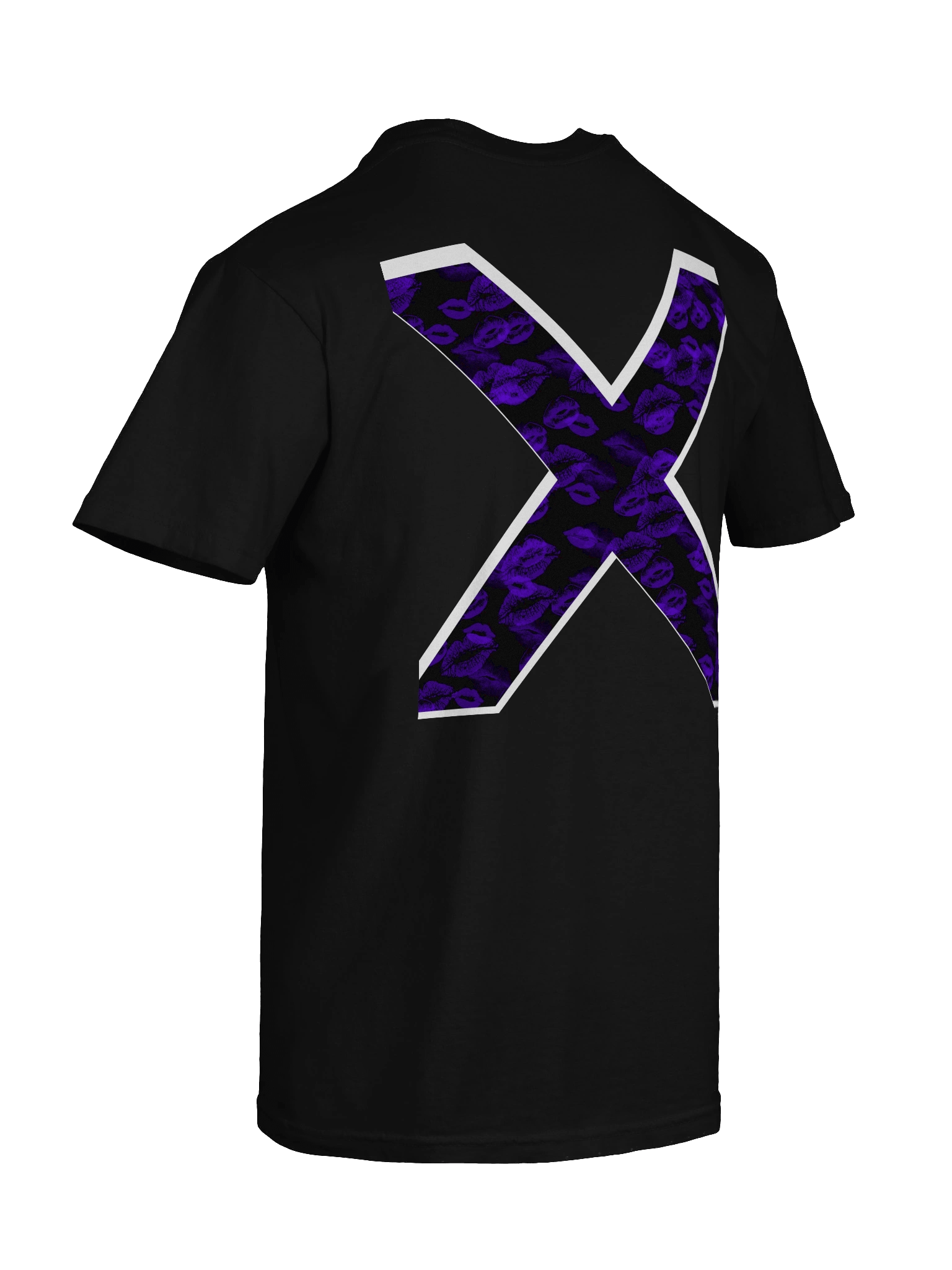 Black X Purple Lipstick Kisses | Shirt product image (5)