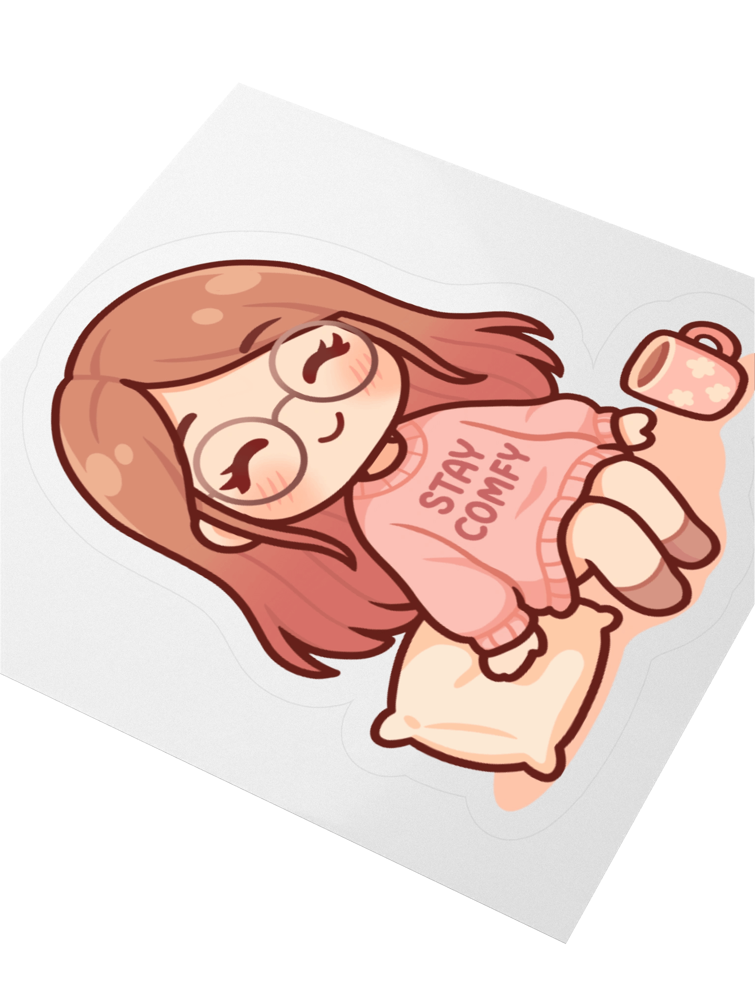 Stay Comfy Mirya Sticker product image (3)
