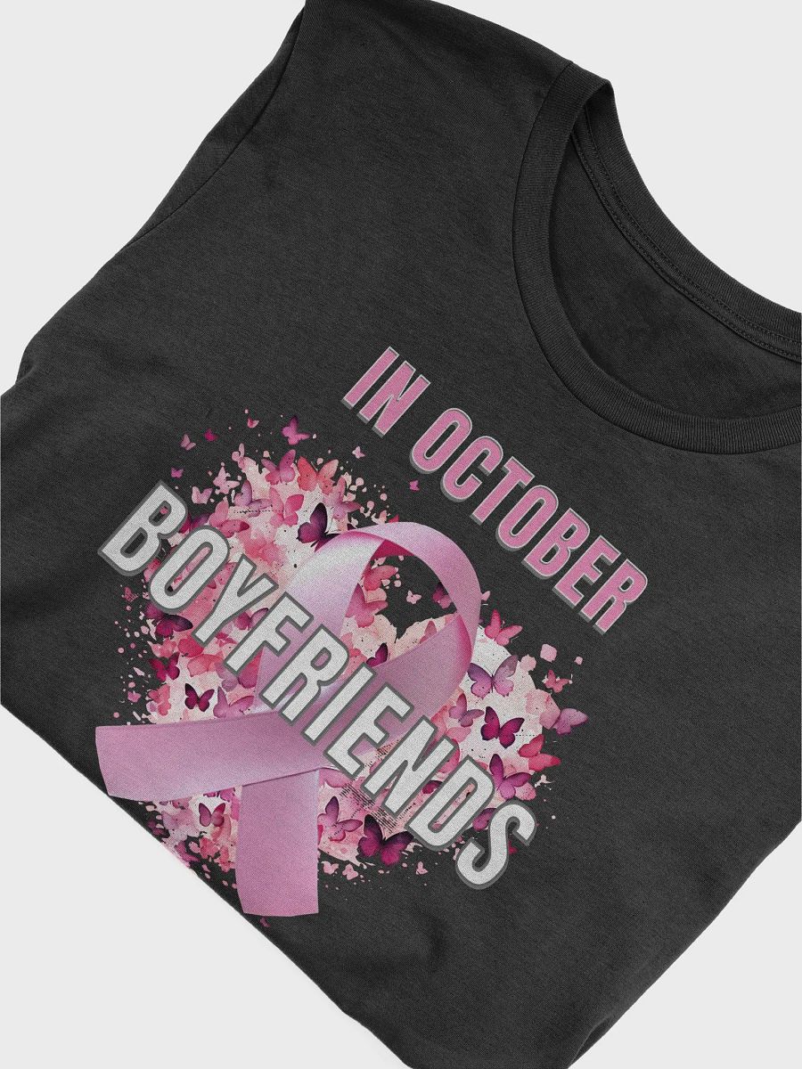 In October Boyfriends Wear Pink T-Shirt product image (5)