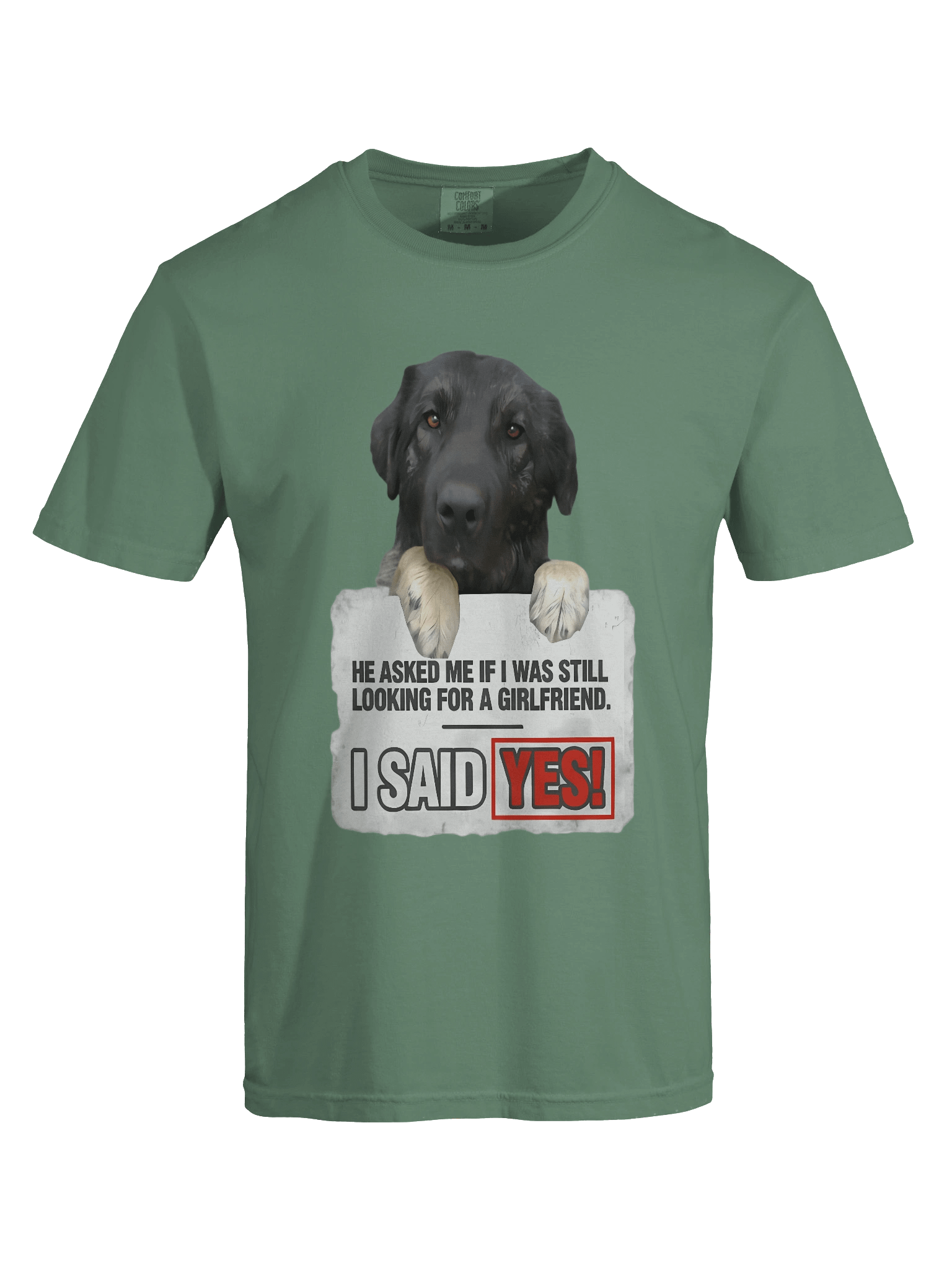 Funny Quote T-Shirt with Dog Design | Best Single Guy's Gift product image (8)