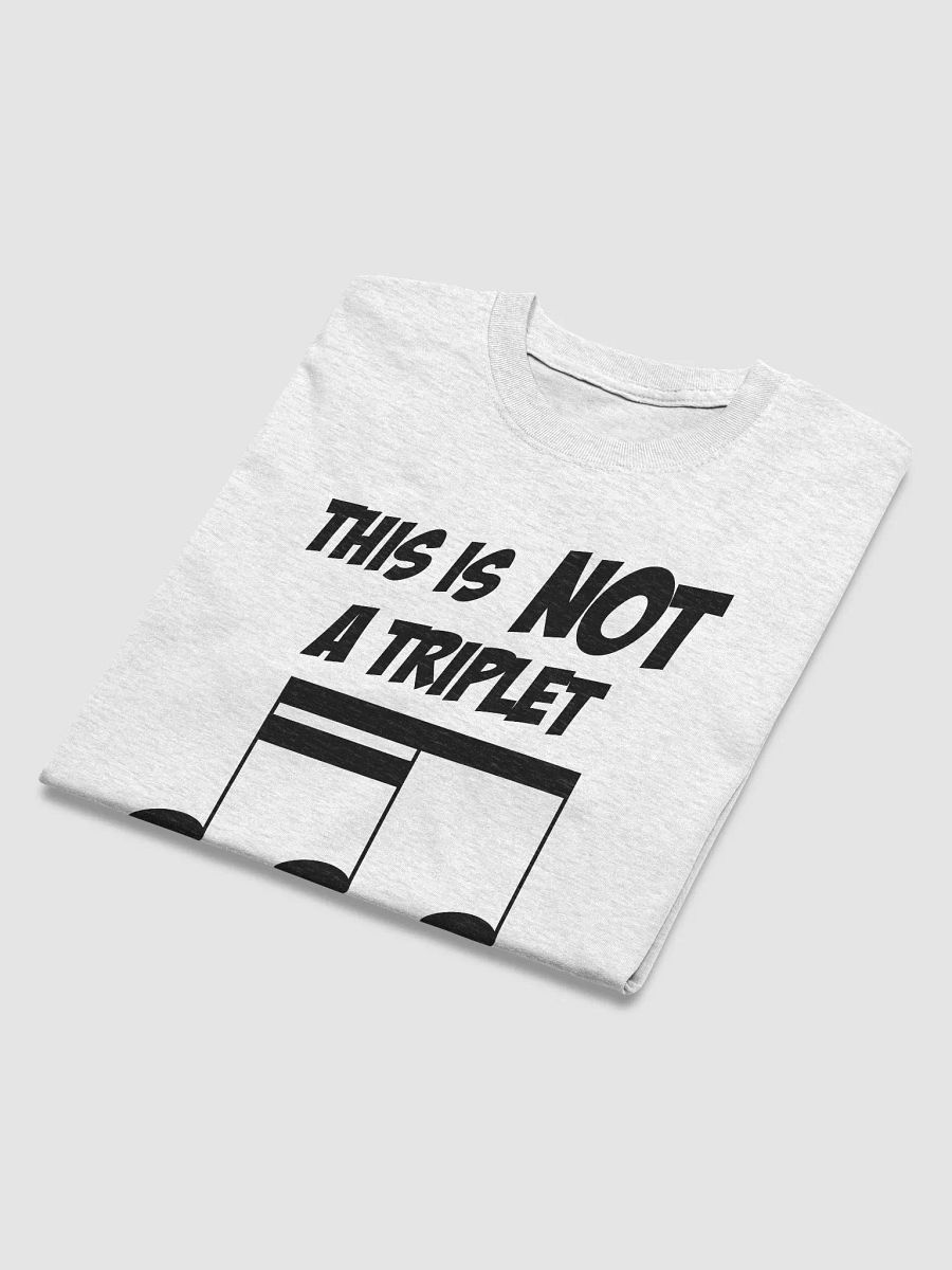 Triplet t-shirt (black text) product image (44)