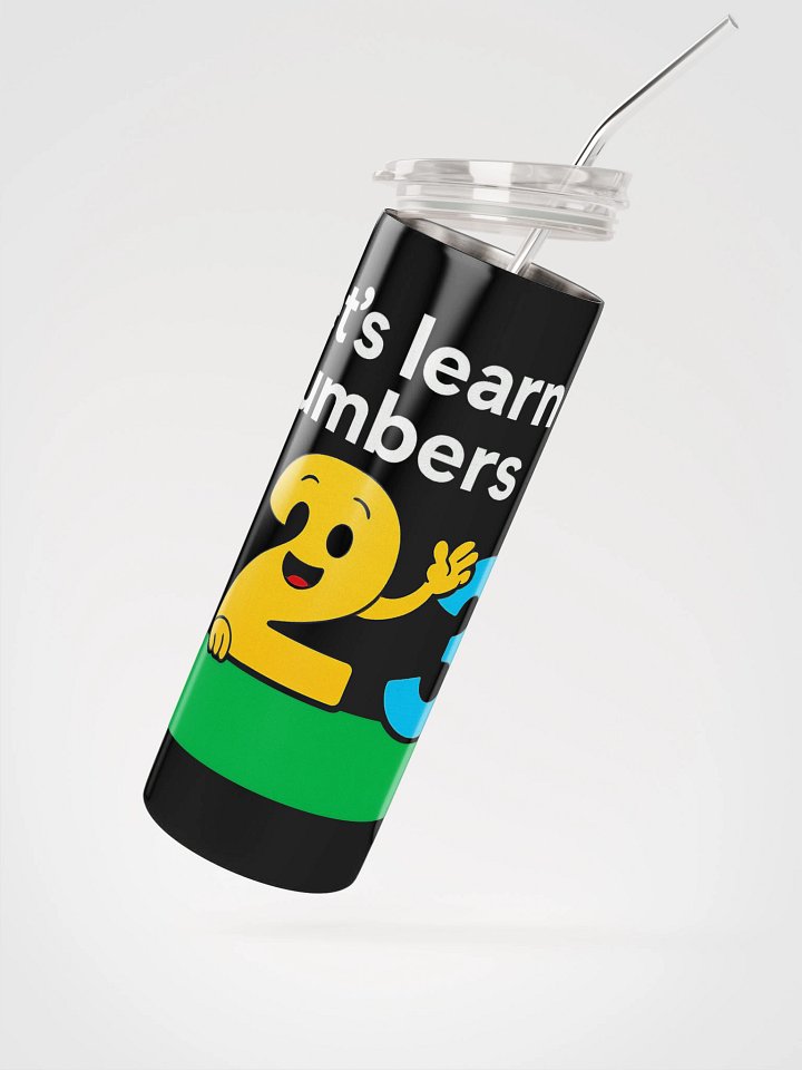 Let's Learn Numbers Stainless Steel Tumbler product image (2)