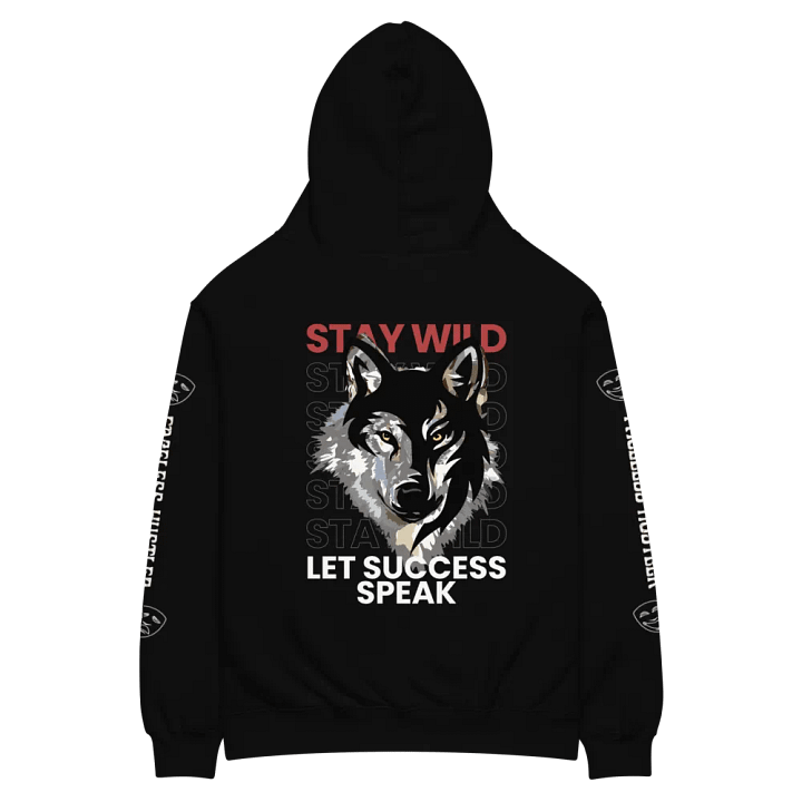 Stay Wild And Let Success Speak Unisex Premium Oversized Hoodie product image (1)