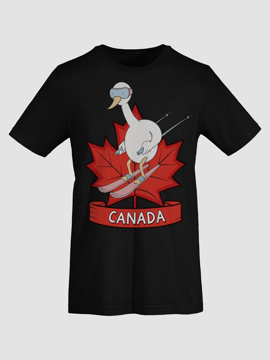 Canadian Skiing Bird Unisex T-Shirt product image (4)