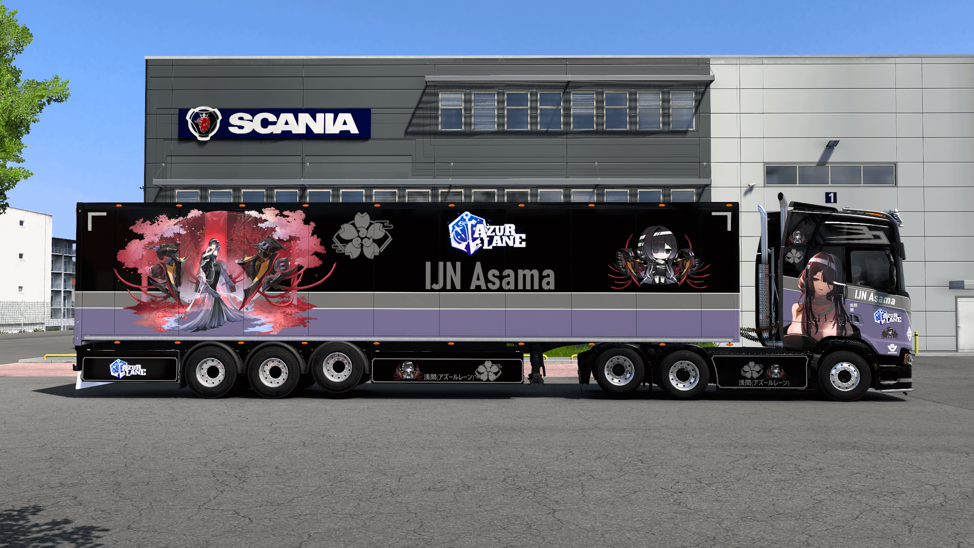 [ETS2] IJN Asama - Azur Lane [Combo Skin] product image (3)