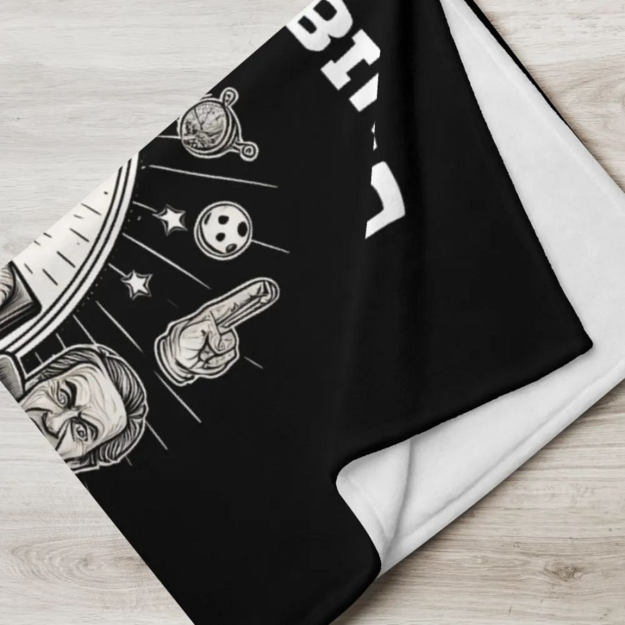 Conspiracy Bingo 2024 Blanket - Black product image (5)