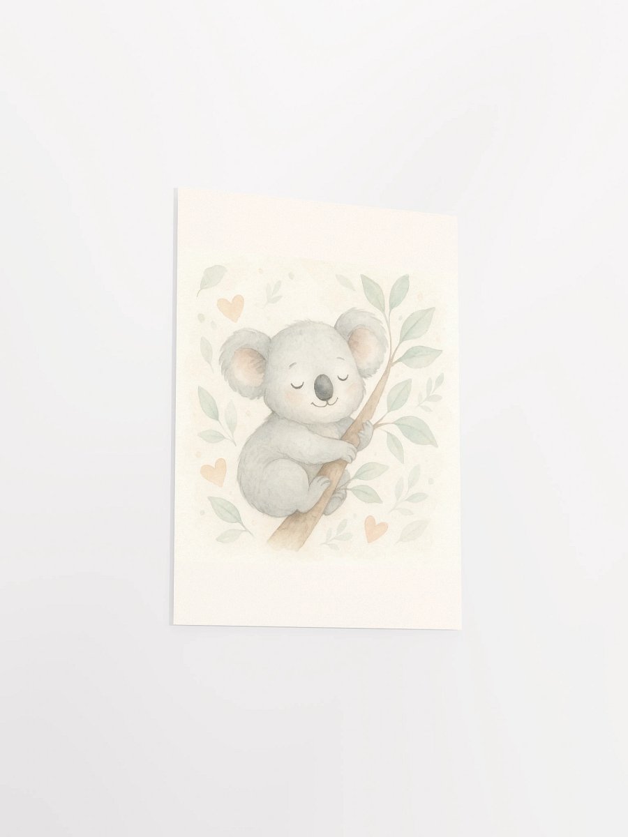 Baby Koala Hug Canvas Poster: Embrace the Possibilities product image (30)