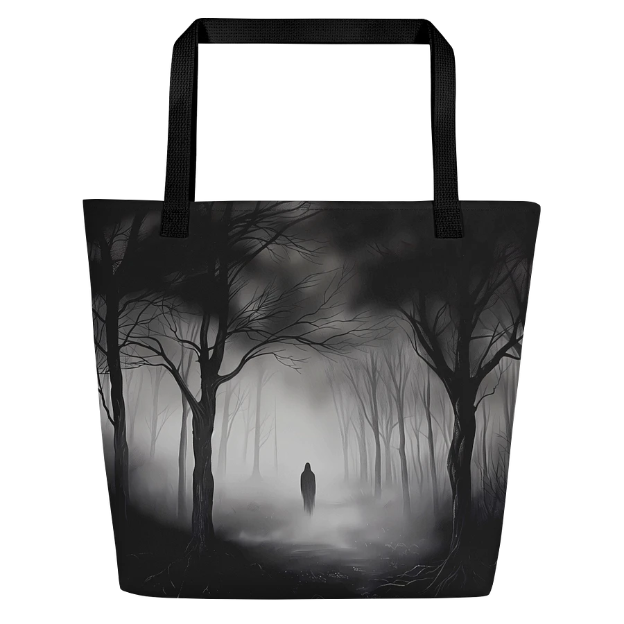 Tote Bag: Elegant Gothic Theme Stylish Dark Fashion Eerie Halloween Design product image (3)