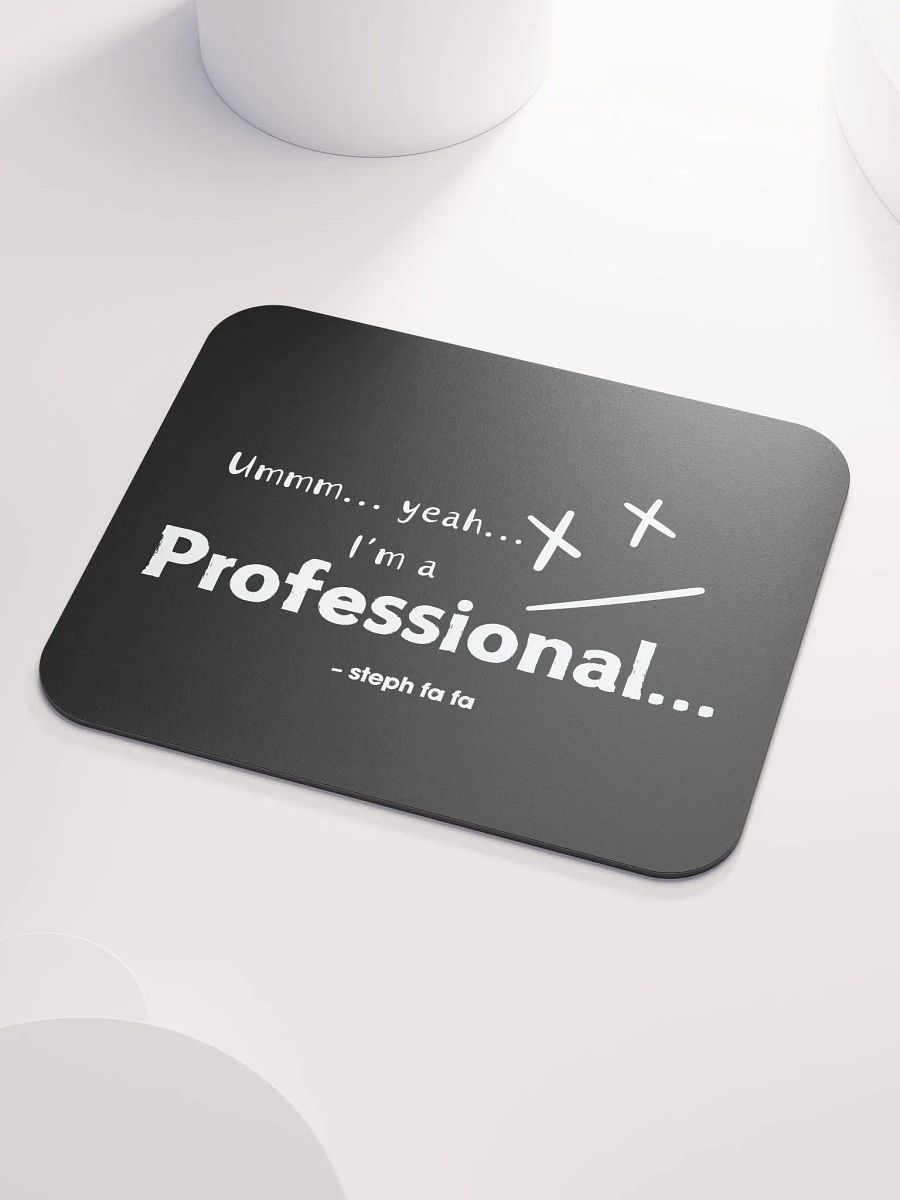 Steph fa fa I'm a Pro Classic Mouse Pad product image (3)