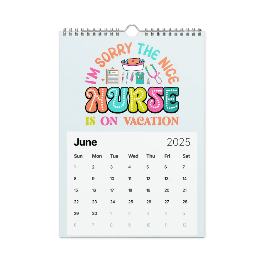 2025 Nurse Wall Calendar product image (11)