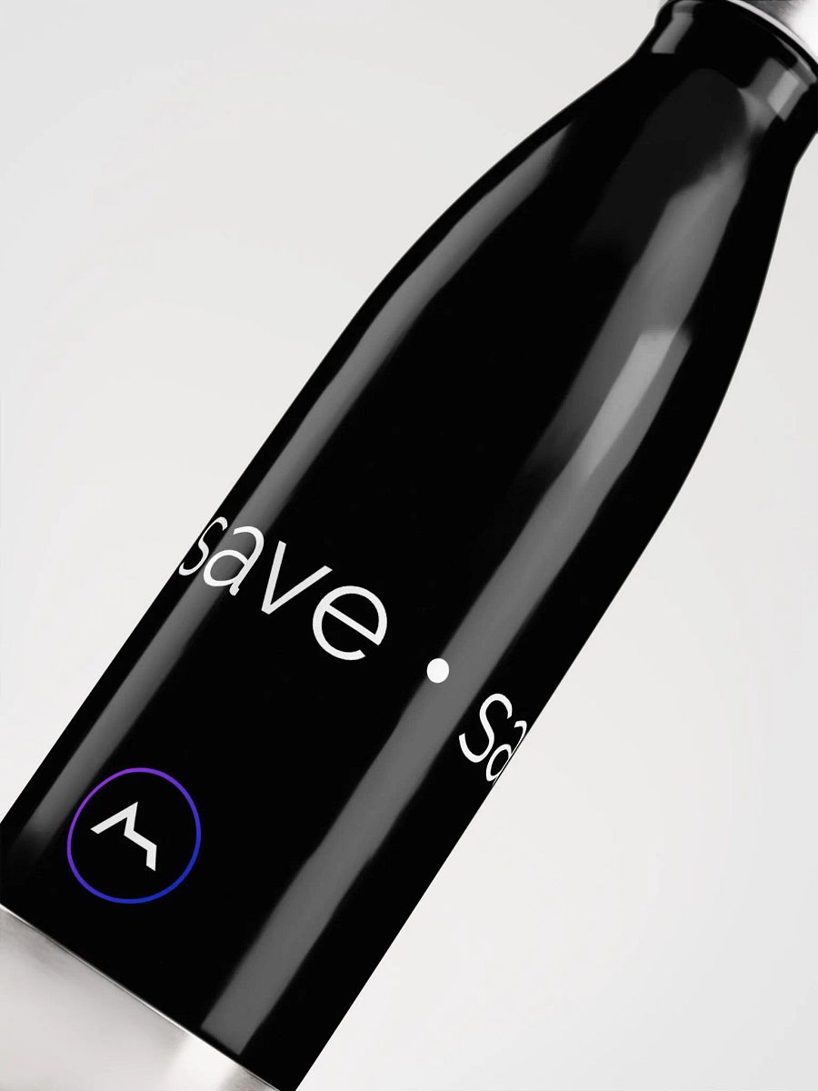 "Save" ADSR Stainless Steel Water Bottle product image (5)