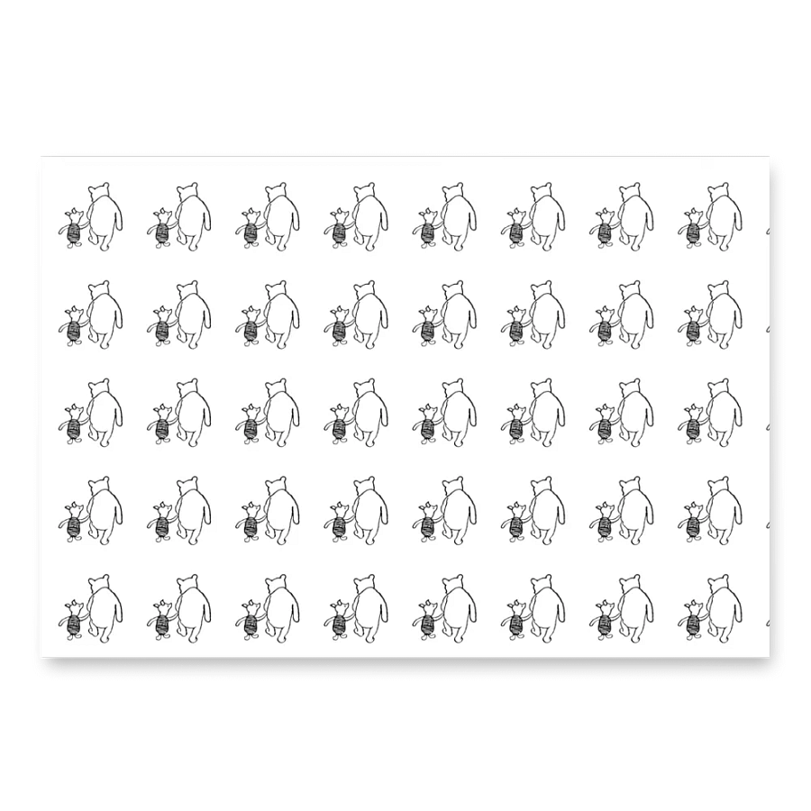 Pooh Bear Wrapping Paper product image (2)