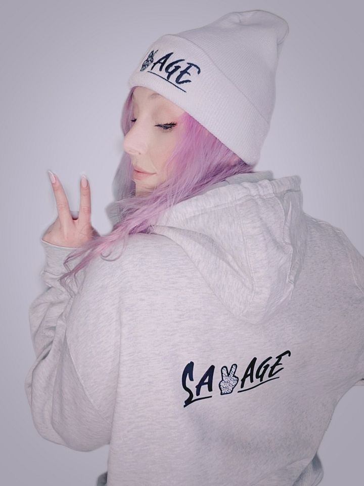 "SAVAGE" Slayer Hoodie (light) product image (2)