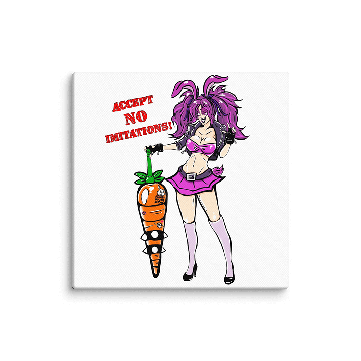 Nayo Bunny 6" X 6" Wall Canvas product image (1)