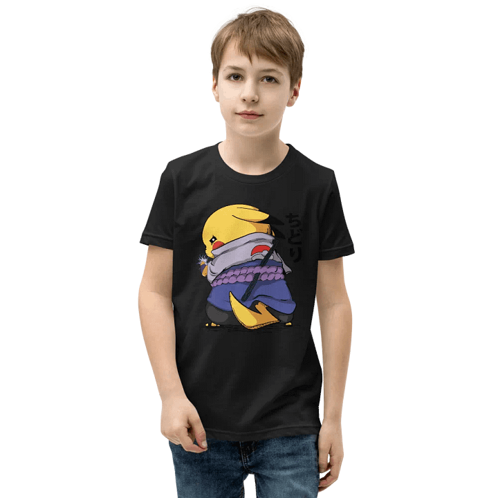 Pikachu x Sasuke Youth T-Shirt product image (1)