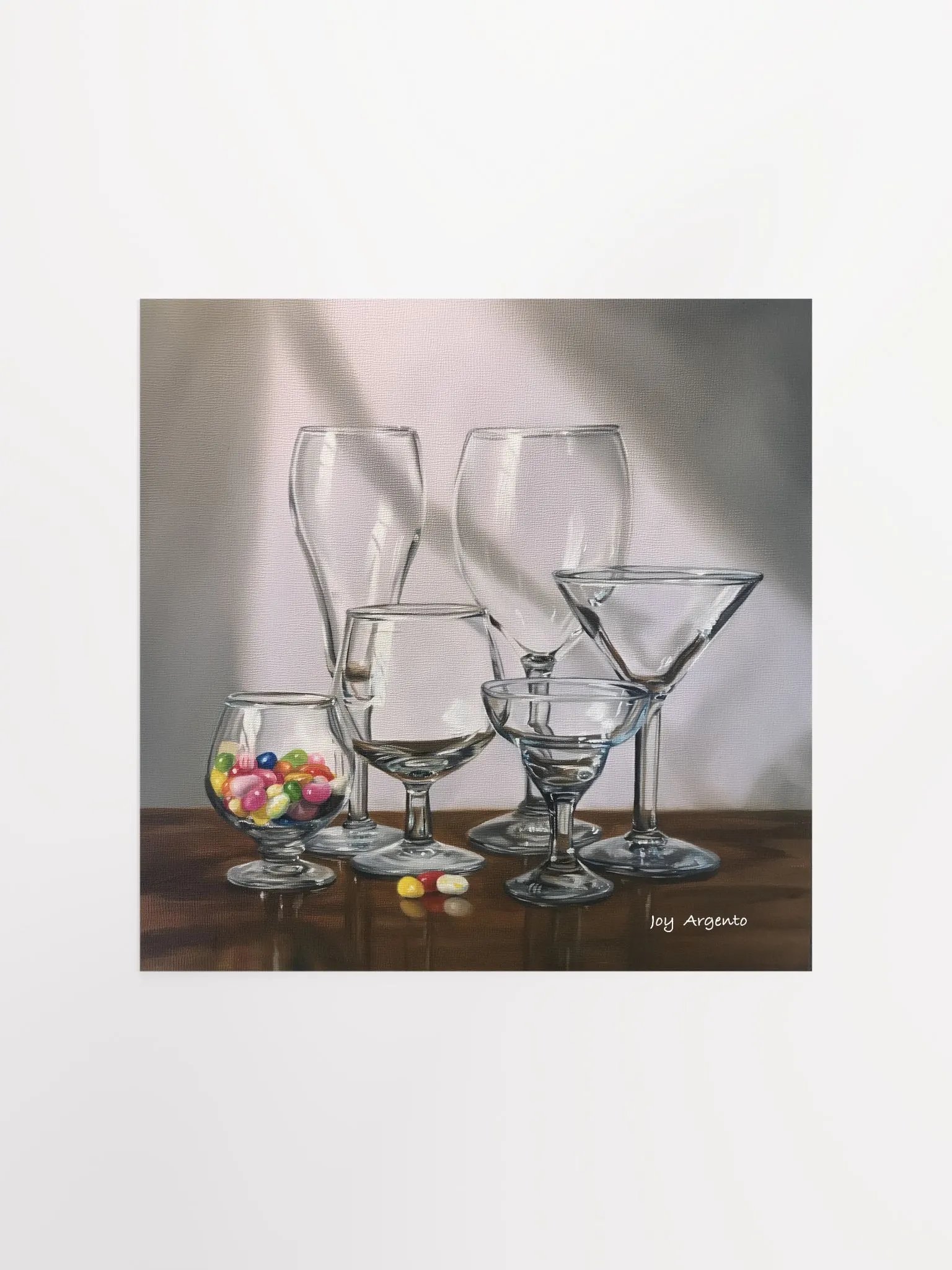 One Glass Filled Print product image (1)