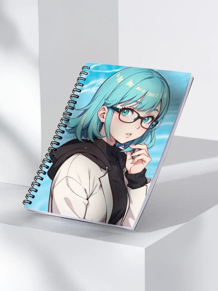 (AQUA WAIFU) K Spiral Notebook product image (3)