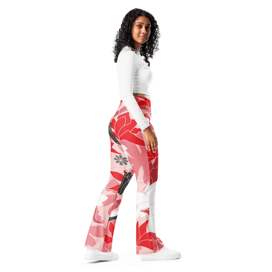 Floral Fusion Flare Leggings product image (7)