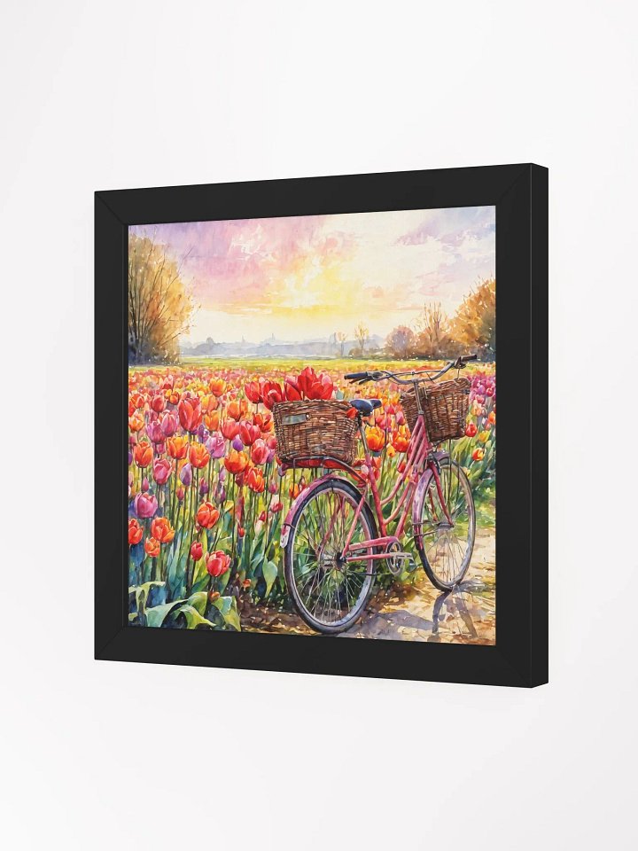 Pastel flower basket and bicycle product image (7)