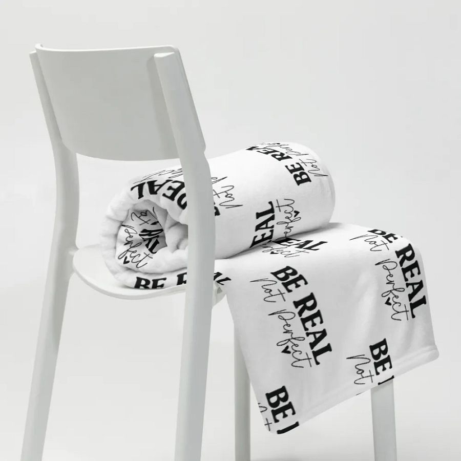 Be Real Not Perfect Blanket product image (8)