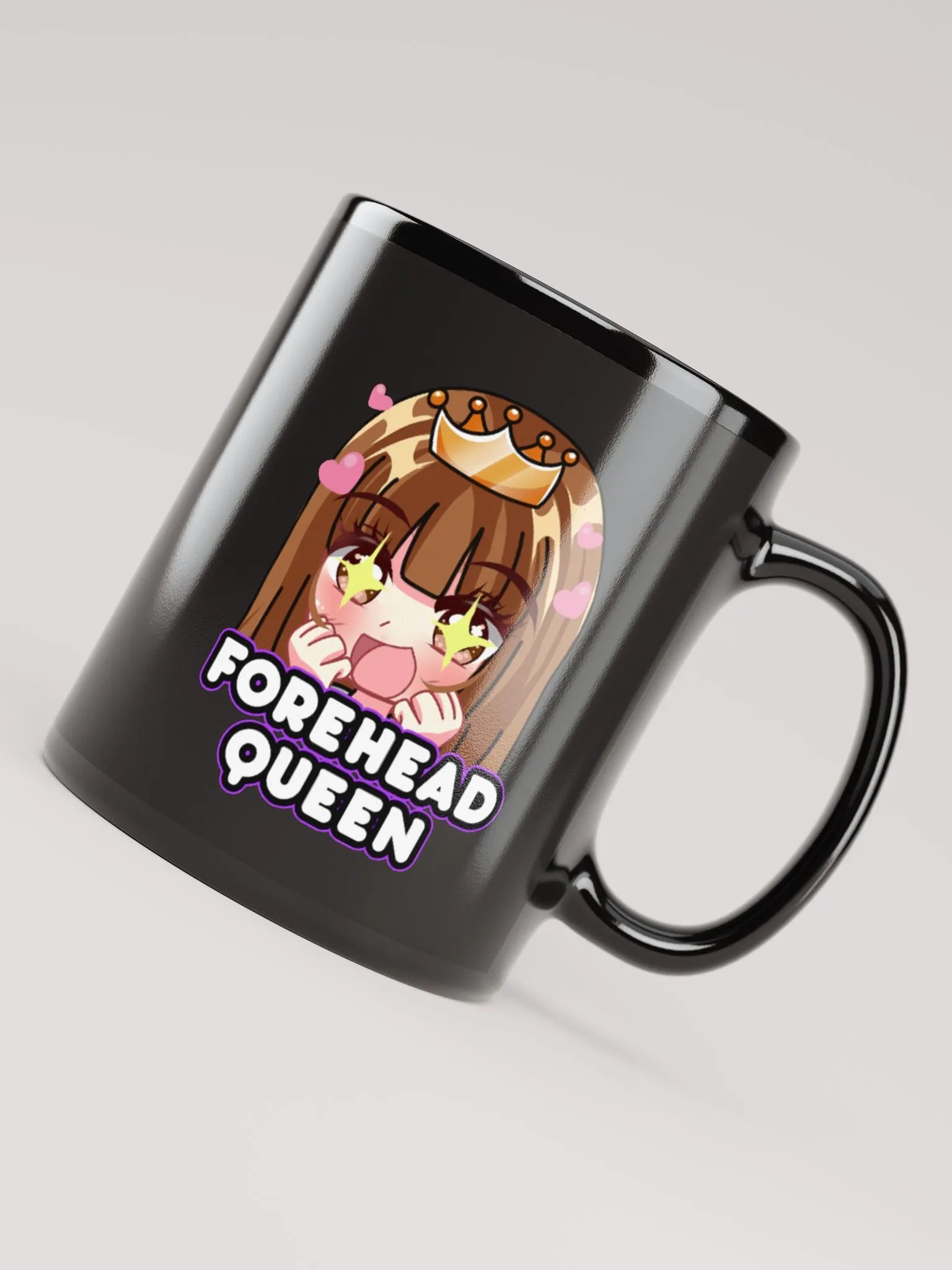 Forehead Queen Black Mug product image (7)
