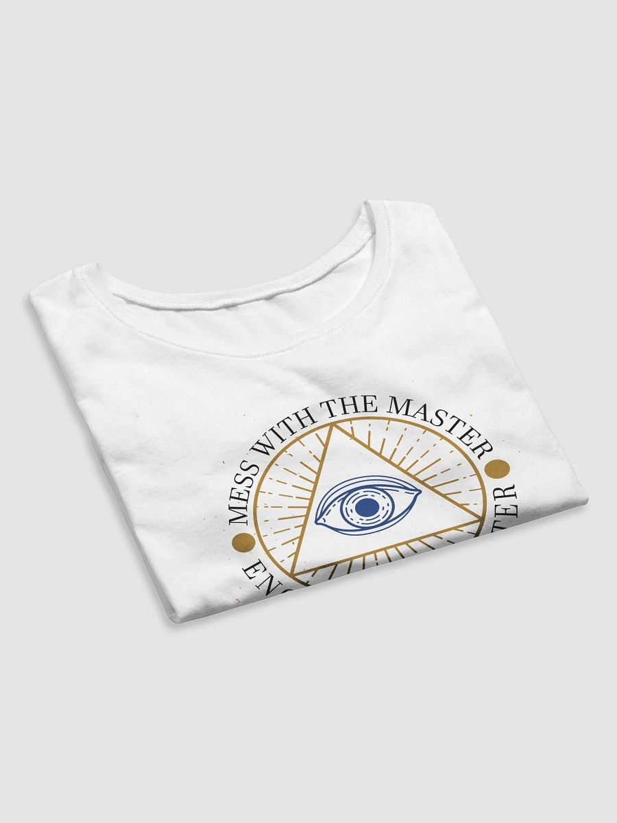 Mess With The Master, Encounter Disaster - Bella+Canvas Women's Crop Tee product image (4)