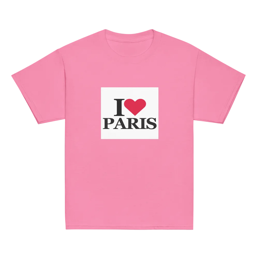 Kids Shirt Love Paris product image (2)