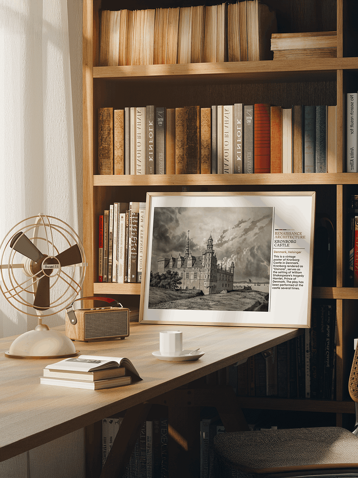 Kronborg castle - Vintage poster - Landscape product image (3)