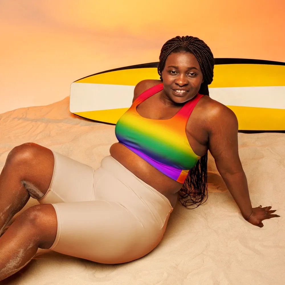Rainbow Sports Bra product image (5)