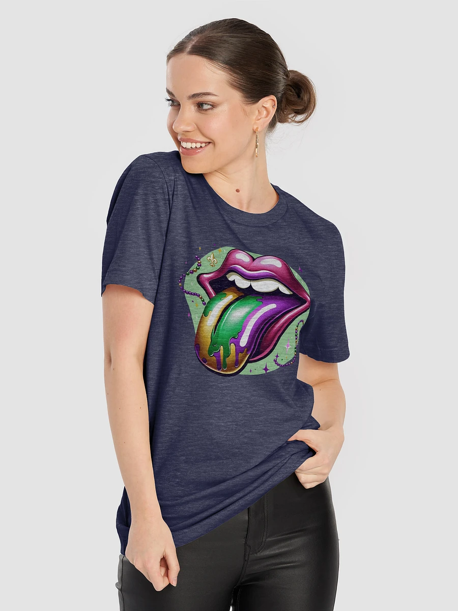 Mardi Gras Magic Tongue Graphic Tee product image (11)