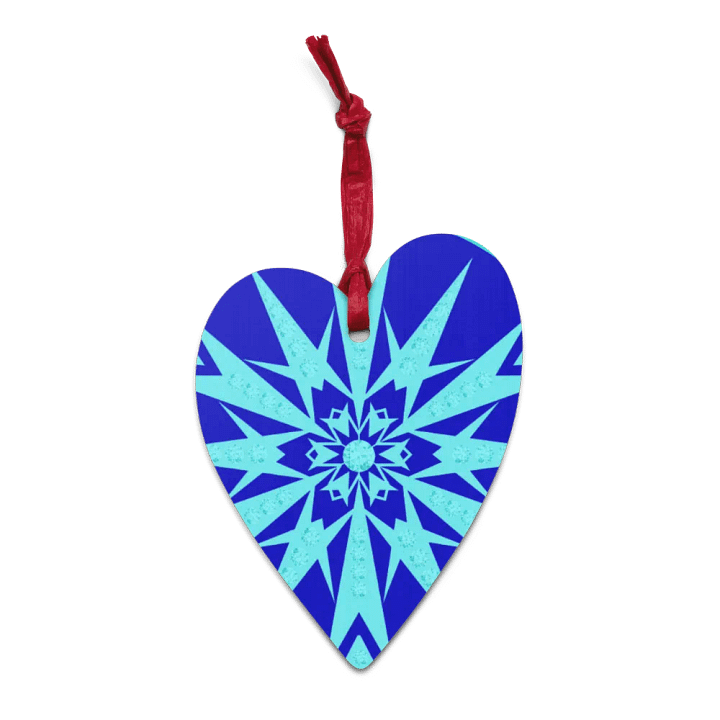snowflake Wooden Ornaments product image (2)
